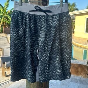 Lululemon 🔥gray green black board shorts